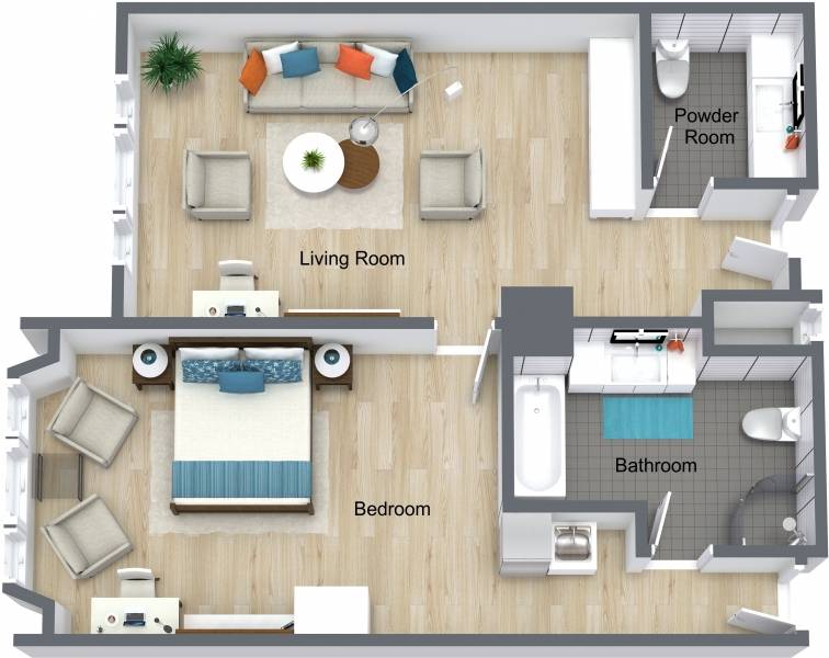 executive suite floor plans